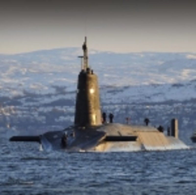 Atom U-Boot "Vanguard" kehrt zurück zum Marinestützpunkt am Clyde, Foto: Tam McDonald, UK MoD