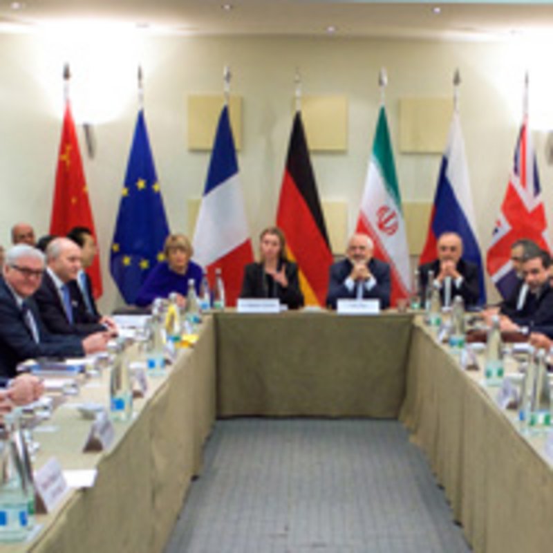 Außenministertreffen der P5+1 Staaten in Lausanne, 30. März 2015, zum JCPOA. Foto: Glen Johnson, US-Außenministerium / gemeinfrei